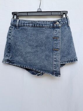 SHEIN Blue Denim Skort